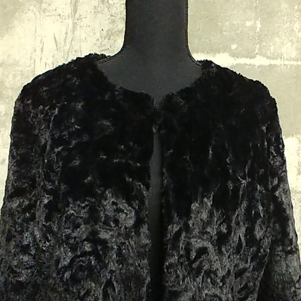 H&M faux fur jacket